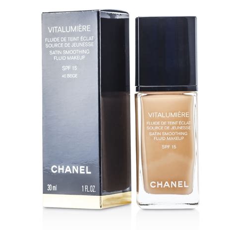 chanel vitalumiere 40 beige|chanel vitalumiere aqua discontinued.